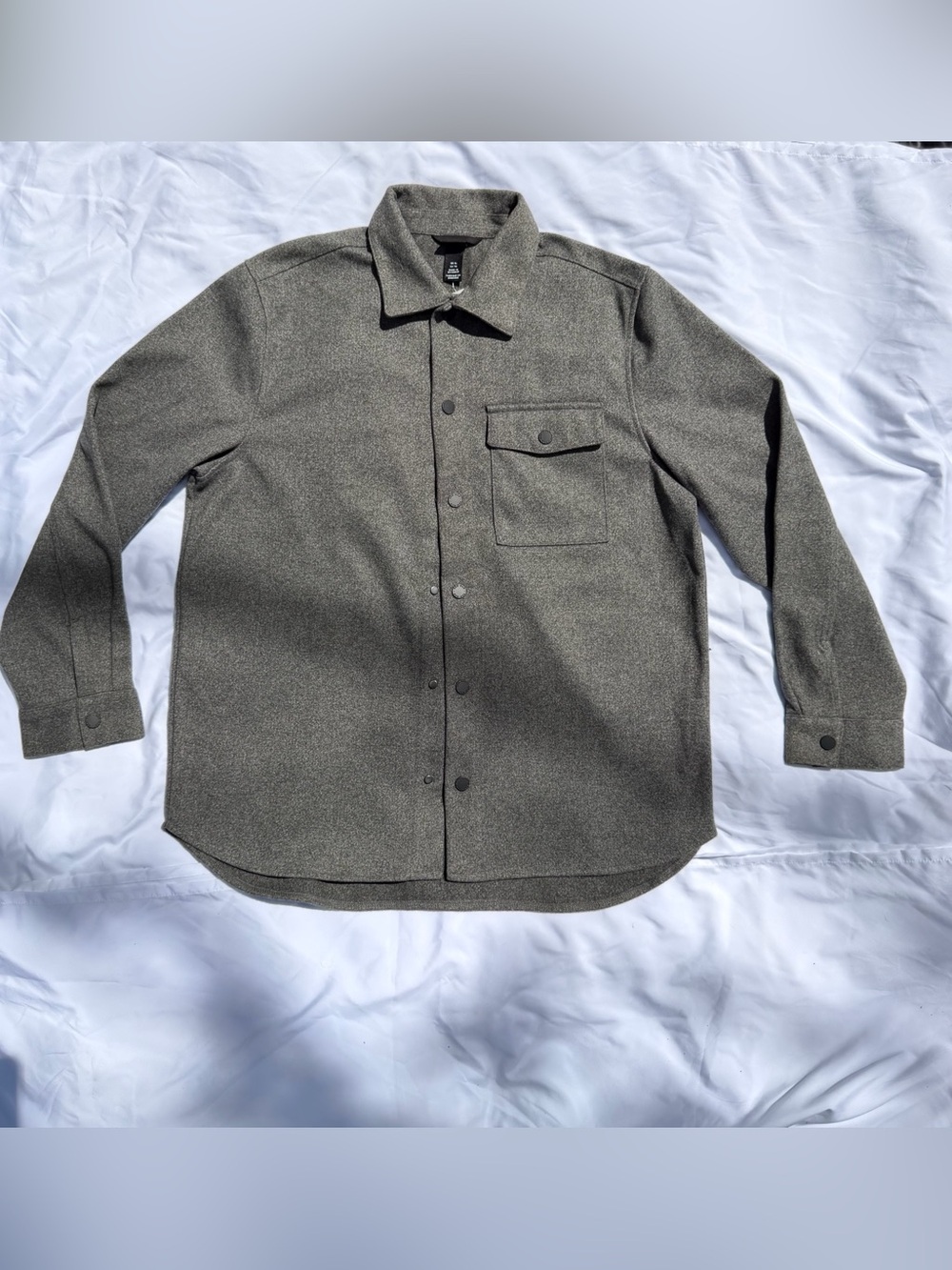 Men’s “Wool” style fleece coat H&M 010